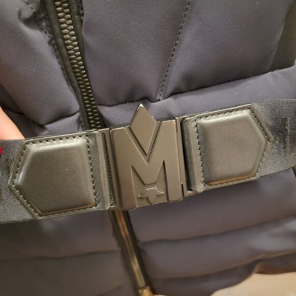 MACKAGE ELITA Ski Jacket - SIZE SMALL (special two-toned shell BLACK/BLUE) - Picture 11 of 16